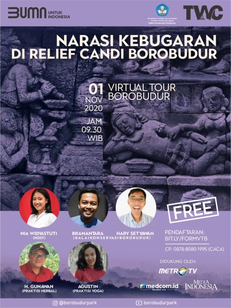 Virtual Wellness Tour Candi Borobudur